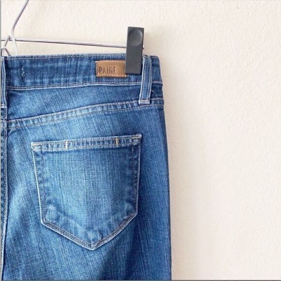 PAIGE Distressed Verdugo Ultra Skinny Low Rise Jeans - Picture 7 of 10